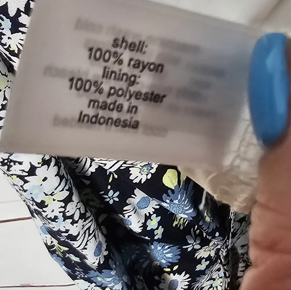 Lane Bryant Floral Self Tie Midi Dress - Picture 10 of 14